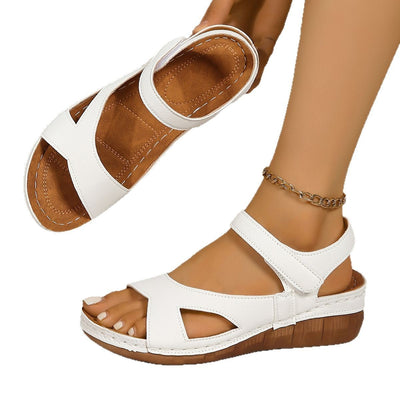Adèle™ | Sandales Confort Luxe à Scratch