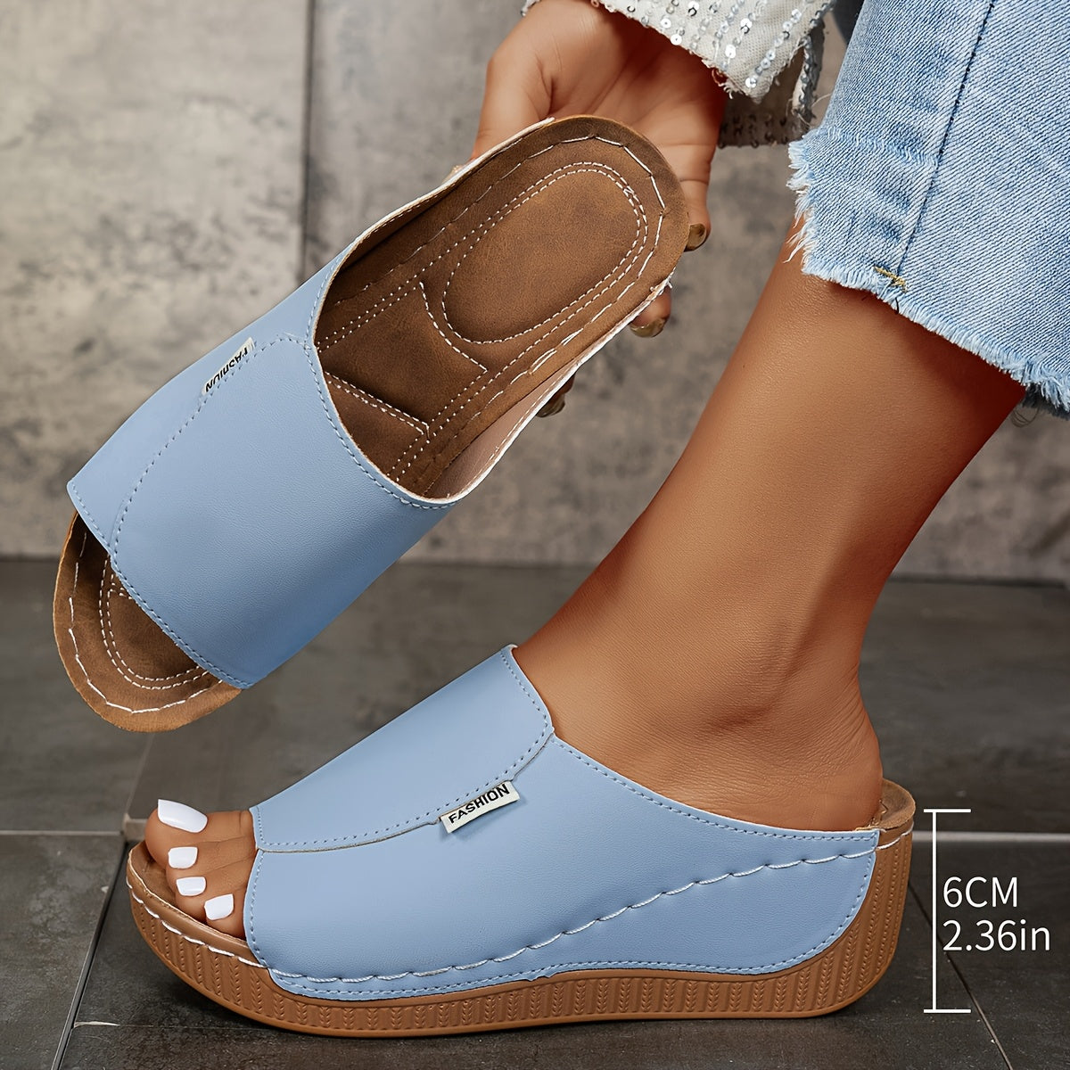 Marie™ | Sandale Élégance Confort 6 cm