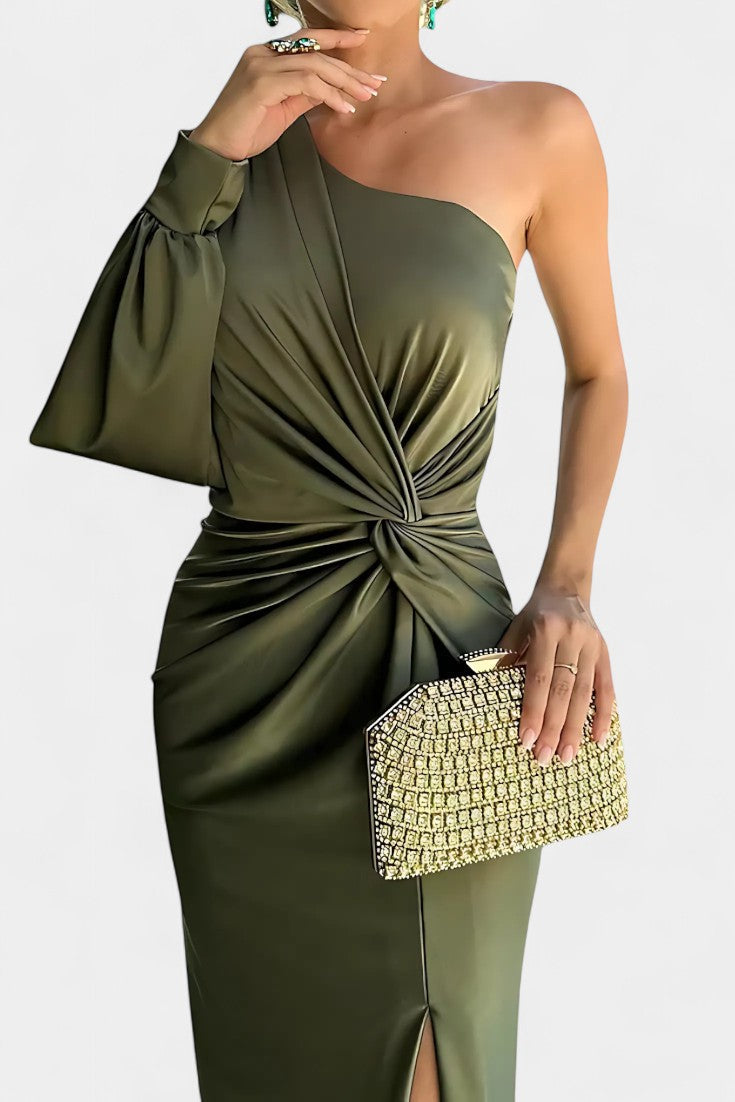Amélie™ | Robe Asymétrique Drapée
