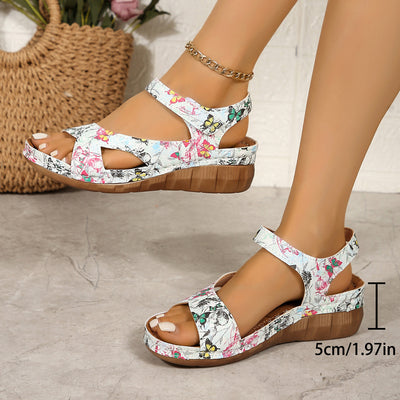 Adèle™ | Sandales Confort Luxe à Scratch