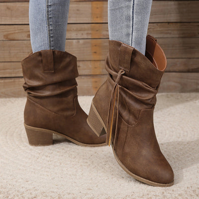 Margaux™ | Bottines Cavalières Rétro