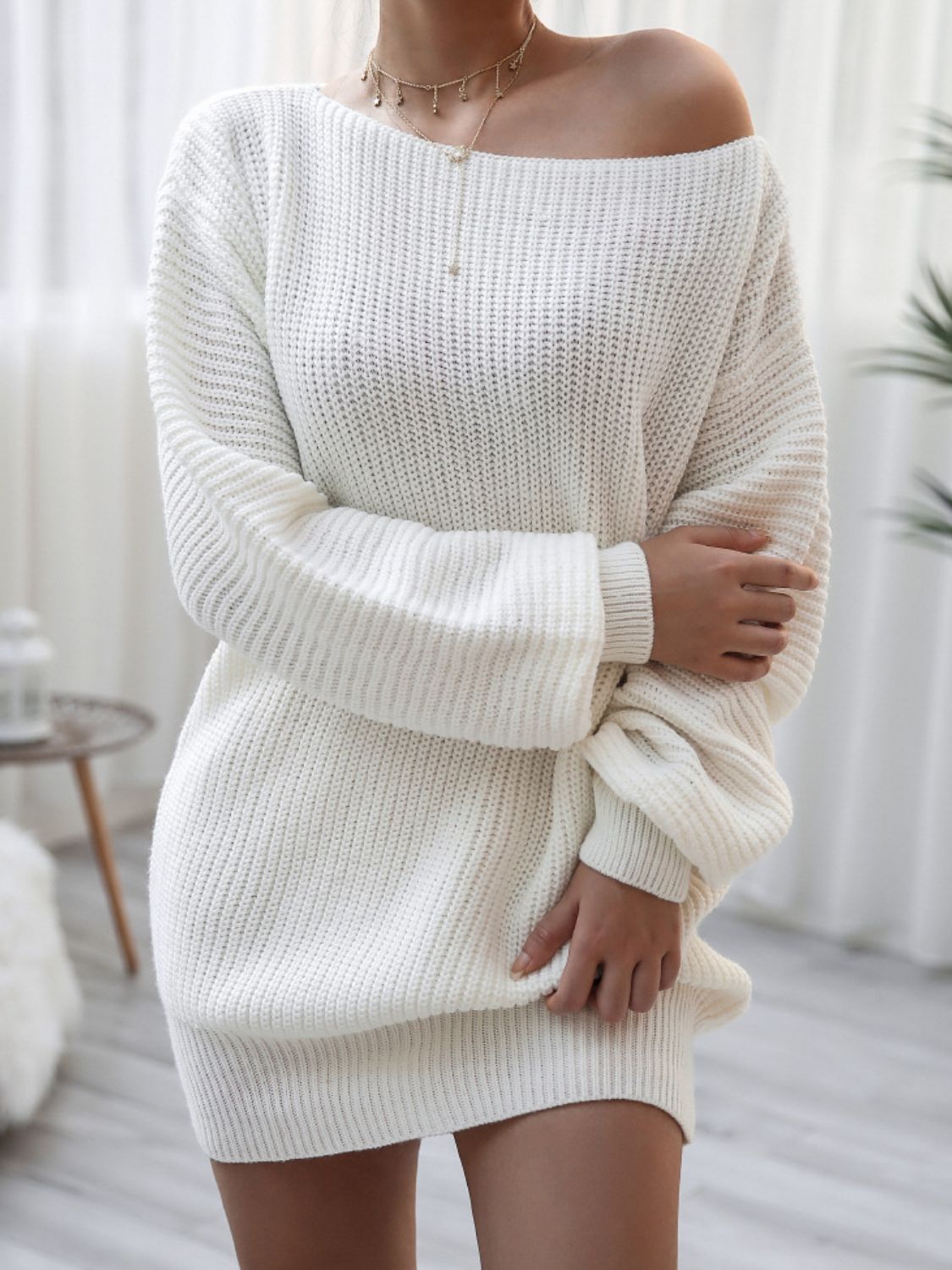 Étreinte d'Hiver Pull à manches longues