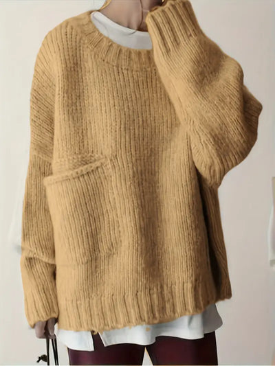 Noëlle™ | Pull Cocon Ivoire