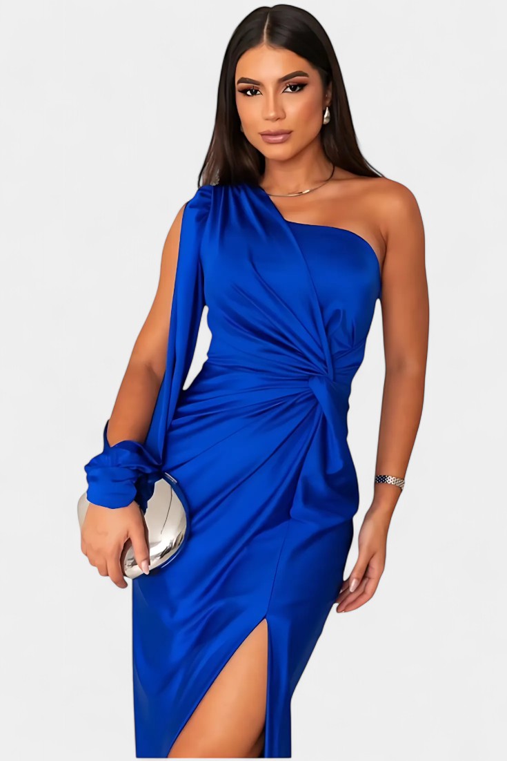 Amélie™ | Robe Asymétrique Drapée
