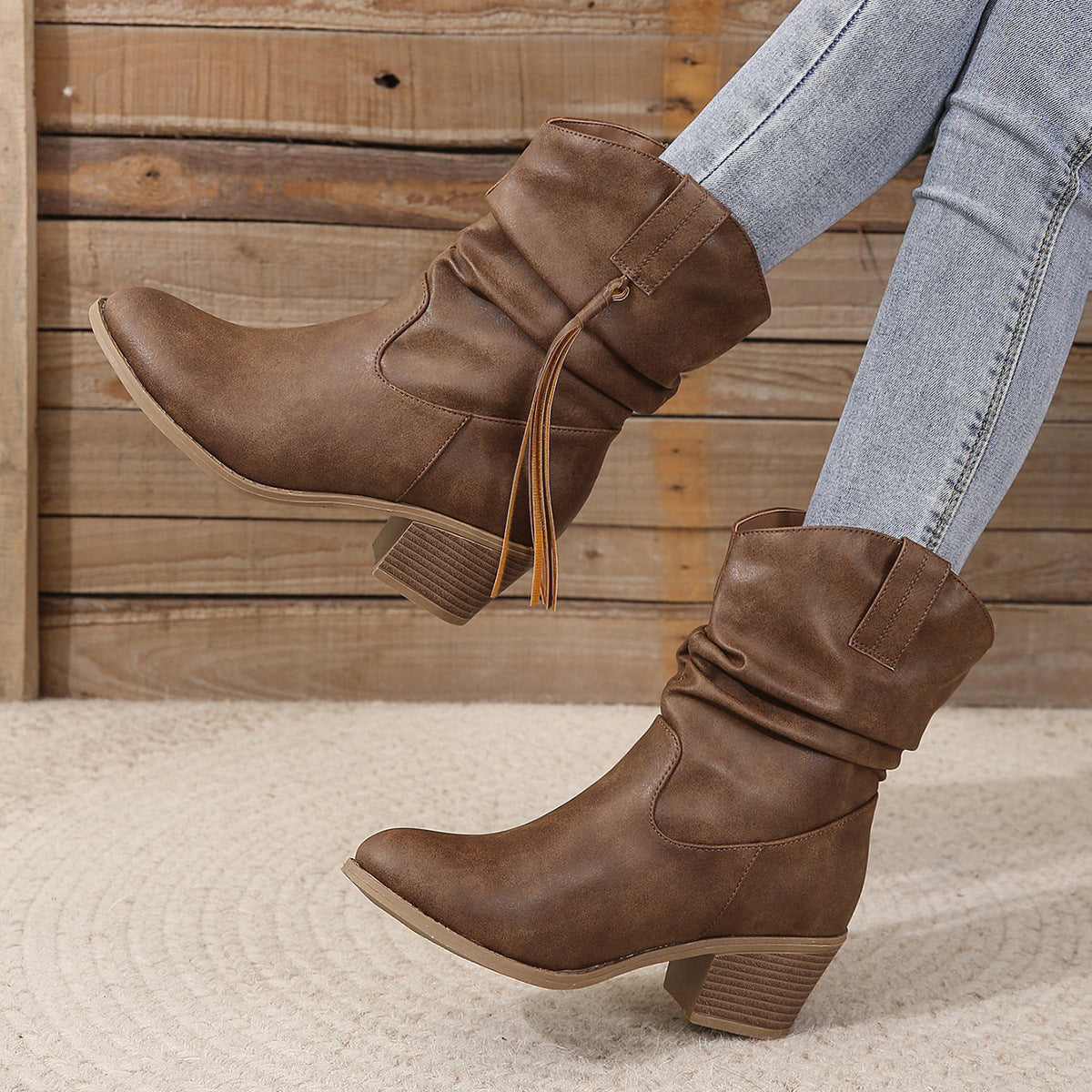 Margaux™ | Bottines Cavalières Rétro