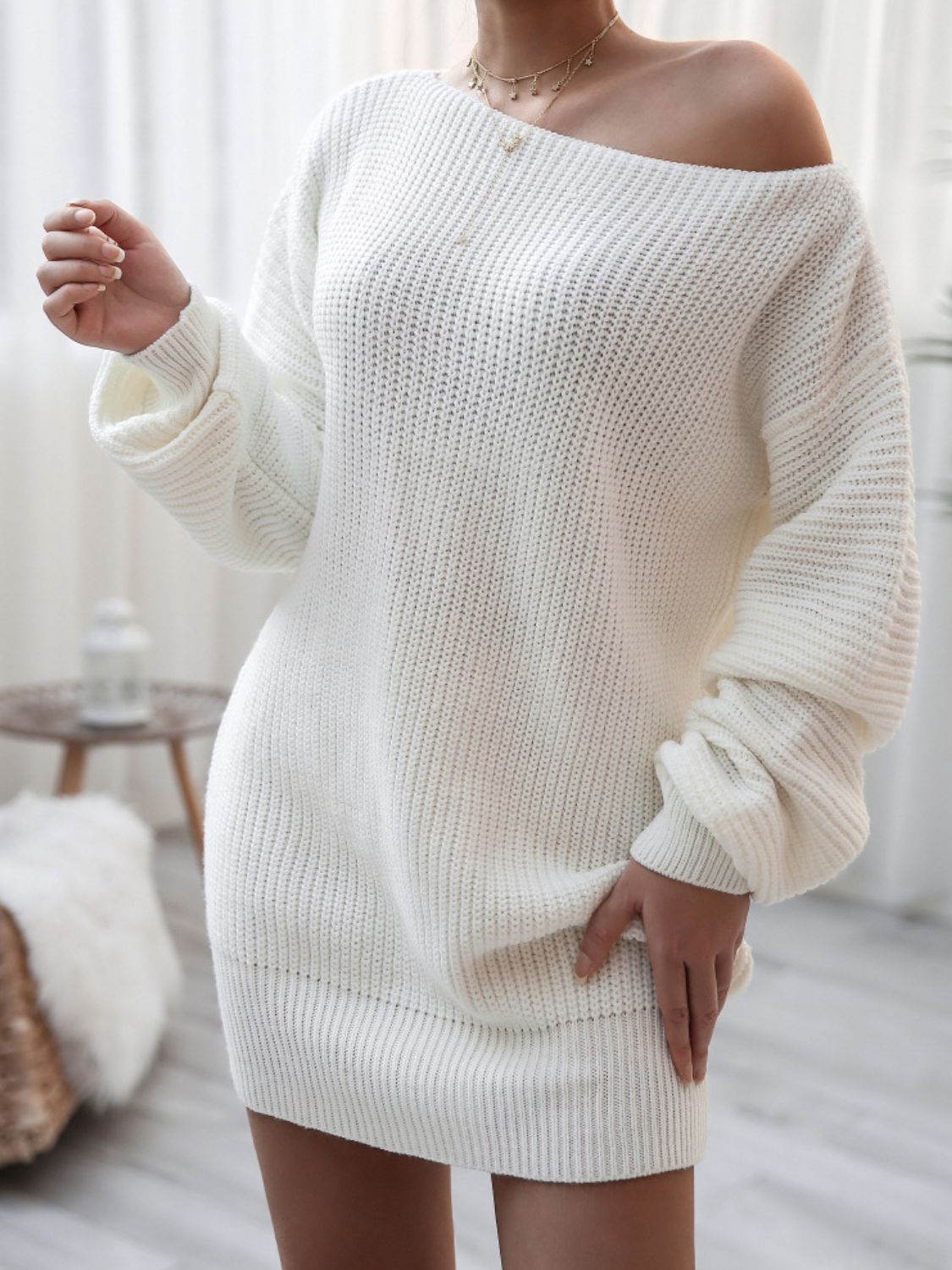 Étreinte d'Hiver Pull à manches longues