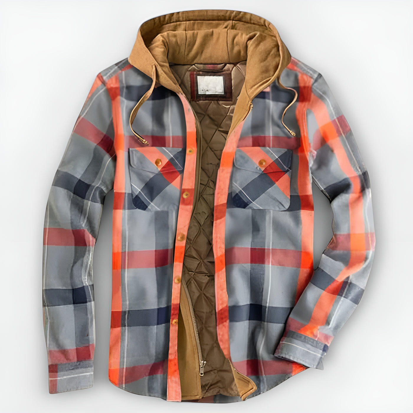 Lucien™ | Veste Carreaux Tailleur Gris
