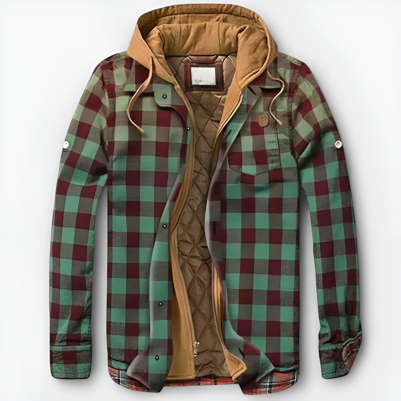 Lucien™ | Veste Carreaux Tailleur Vert