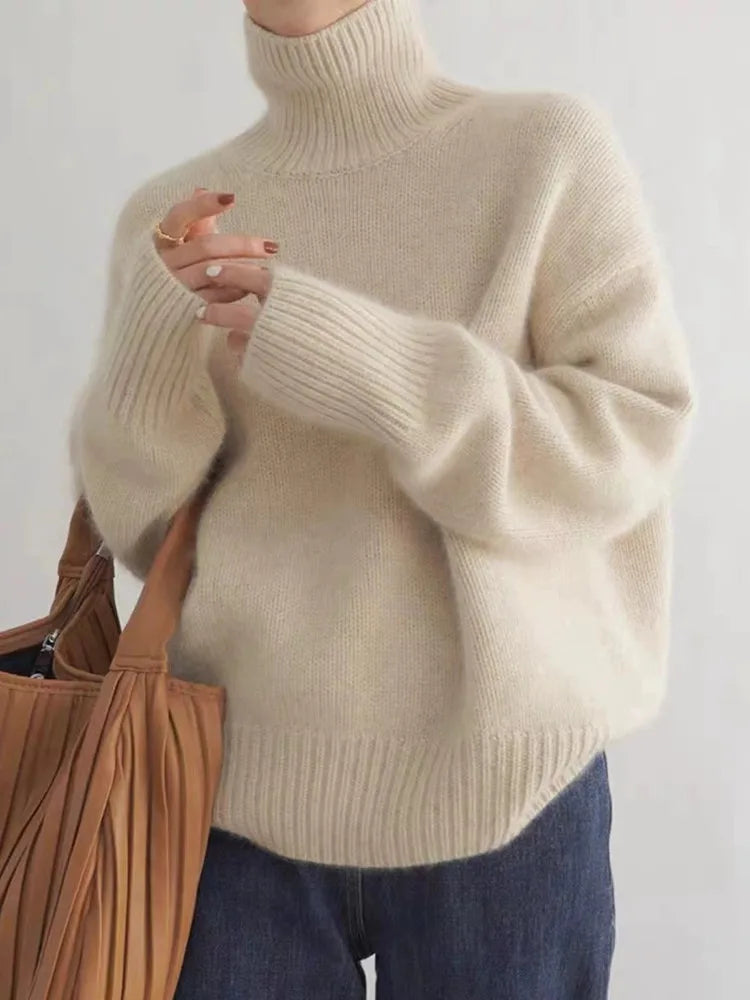 Manon™ | Cachemire Col Haute