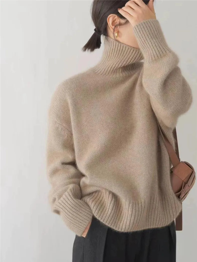 Manon™ | Cachemire Col Haute