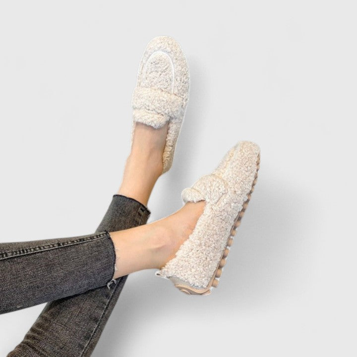 Solenne™ | Chaussons Douillets en Peluche