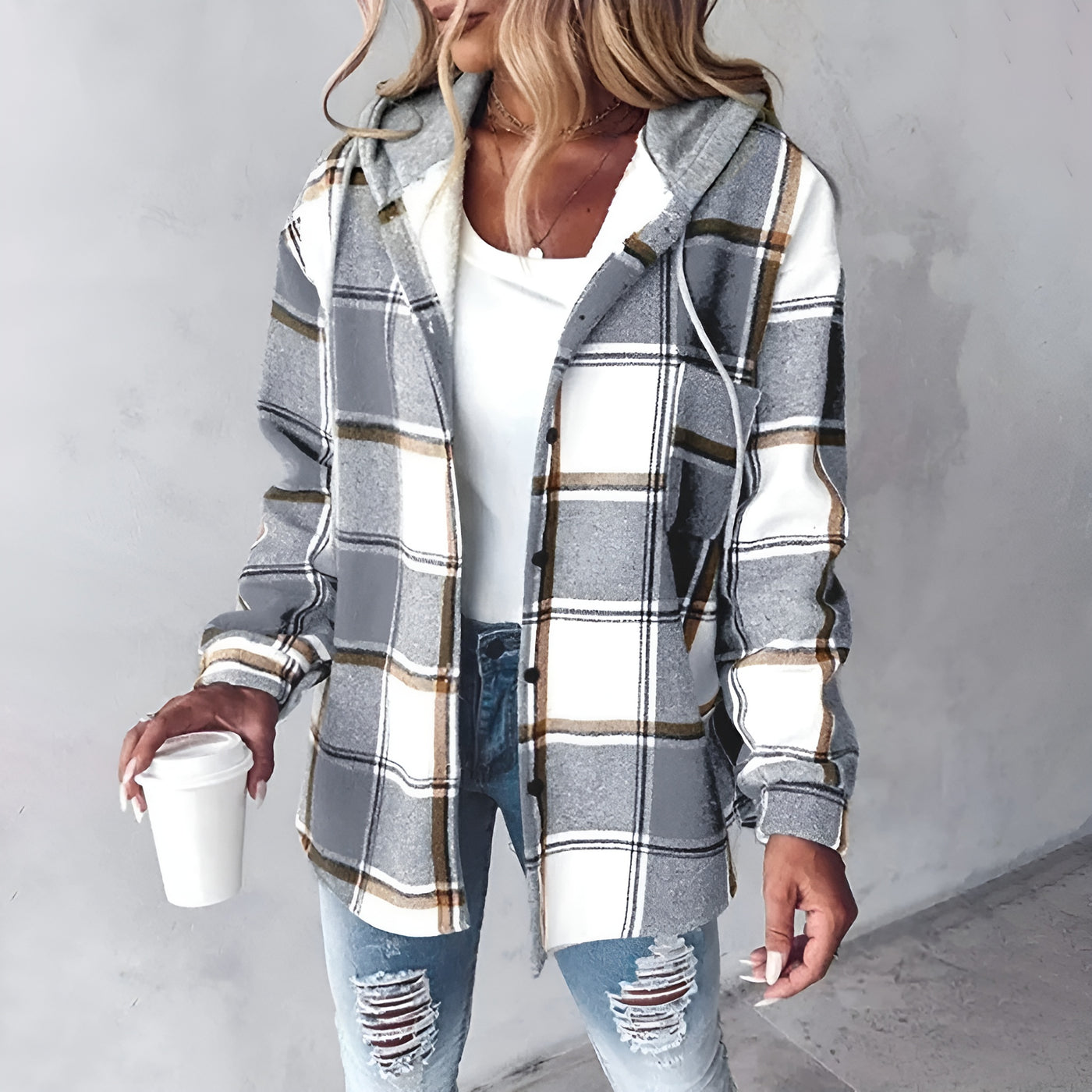 Camille™ | Veste Élégante Saison Dorée