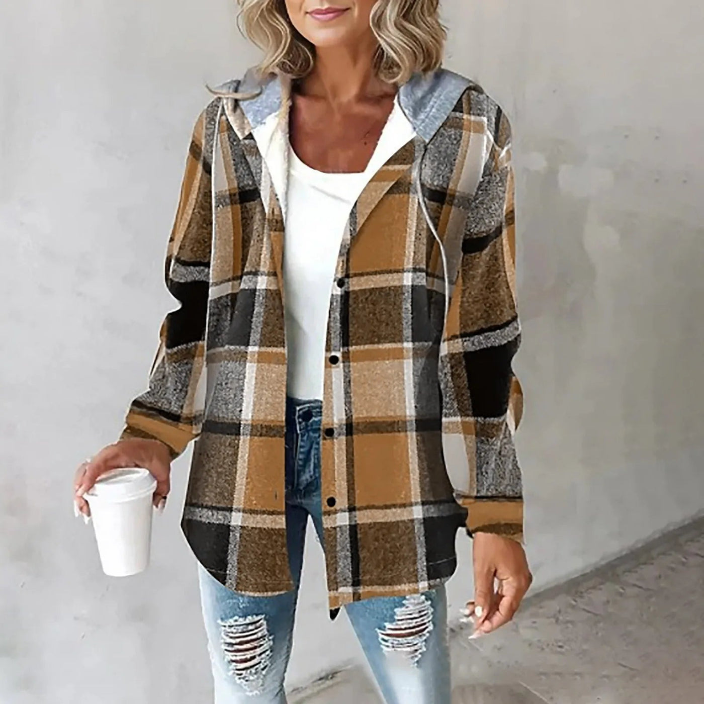 Camille™ | Veste Élégante Saison Dorée