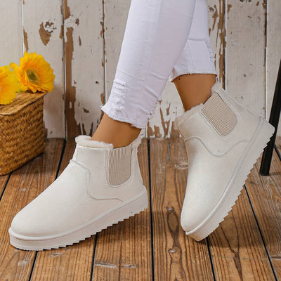Noëlle™ | Bottines Fourrées À Enfiler