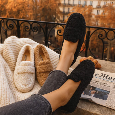 Solenne™ | Chaussons Douillets en Peluche