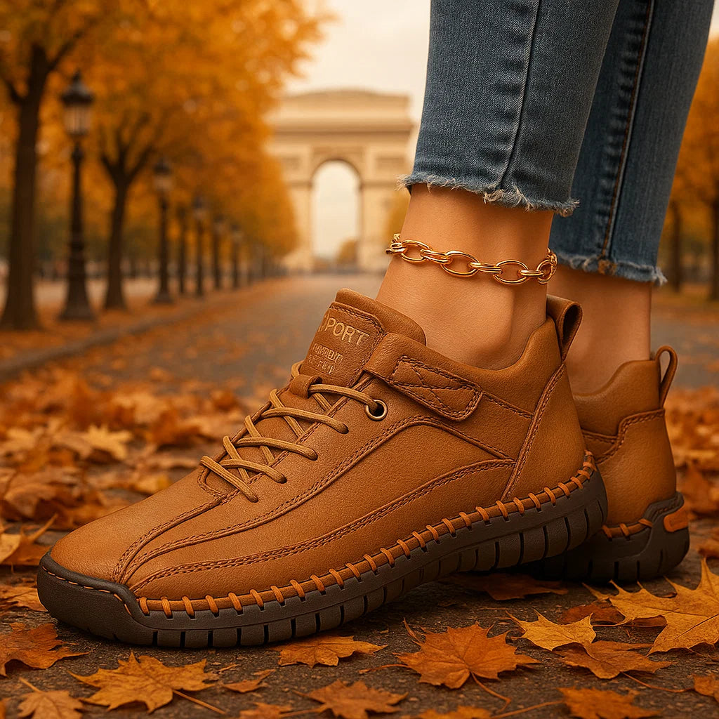 Solline™ | Souliers Confort Orthopédiques Brun