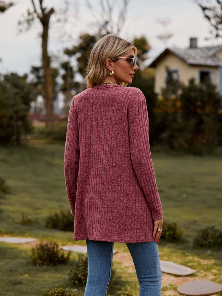 Bellamy™ | Gilet mi-long rayé