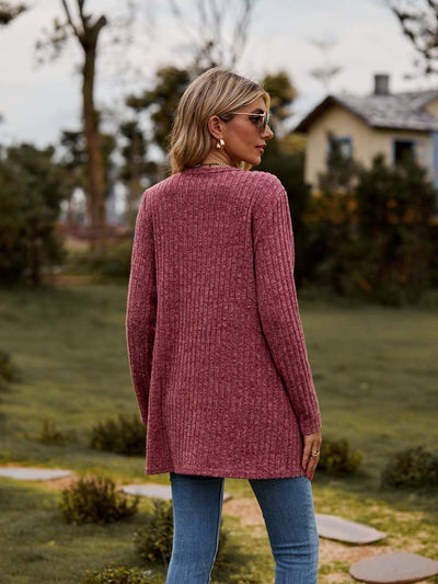 Bellamy™ | Gilet mi-long rayé
