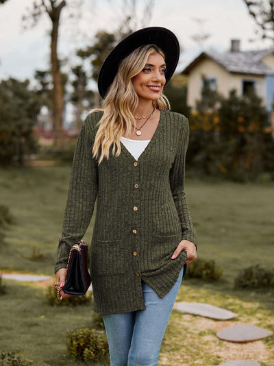 Bellamy™ | Gilet mi-long rayé