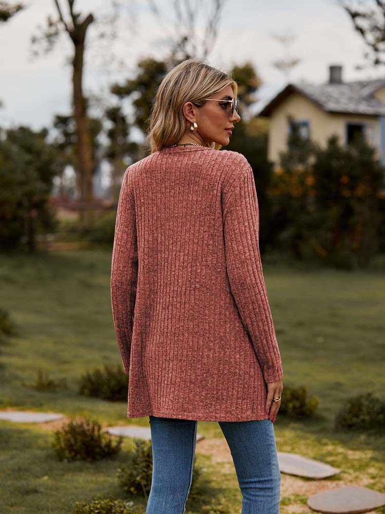 Bellamy™ | Gilet mi-long rayé