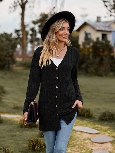 Bellamy™ | Gilet mi-long rayé