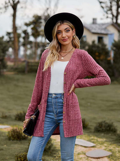 Bellamy™ | Gilet mi-long rayé