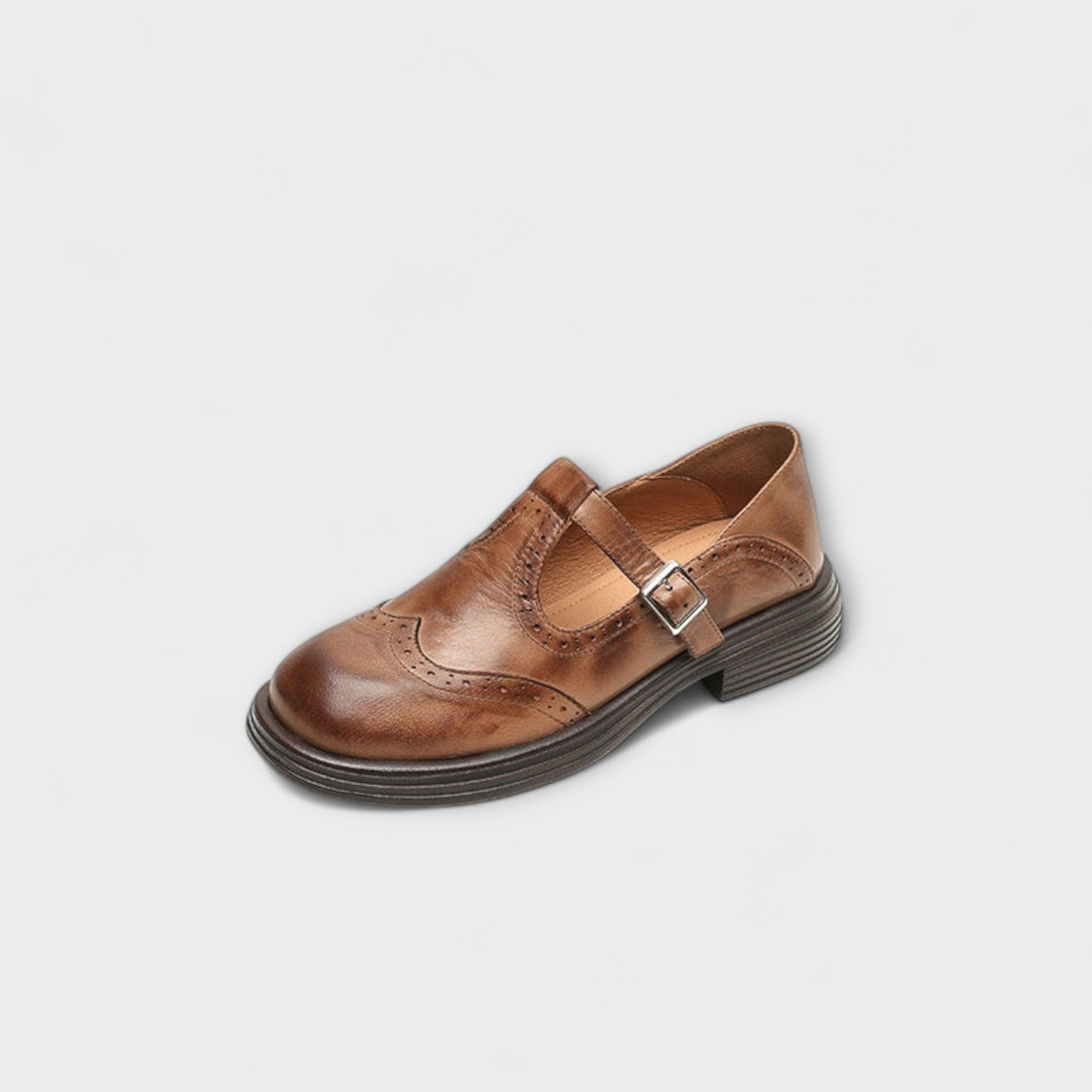Amélie™ | Escarpins Classiques à Bride en Cuir
