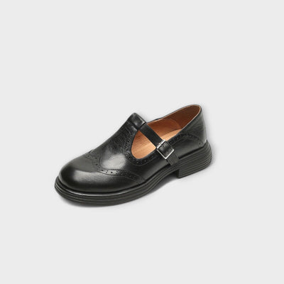 Amélie™ | Escarpins Classiques à Bride en Cuir