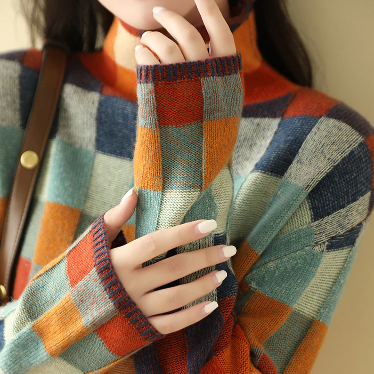 Élise™ |  Pull Roulé En Cachemire Doux