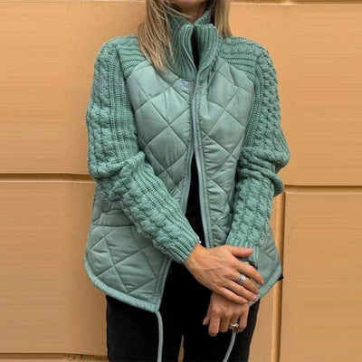 Céleste™ | Manteau Duvet Patchwork