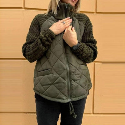 Céleste™ | Manteau Duvet Patchwork