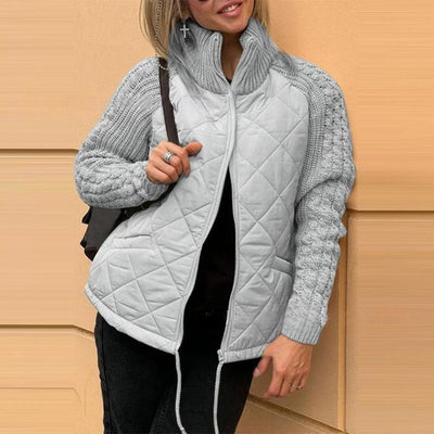 Céleste™ | Manteau Duvet Patchwork