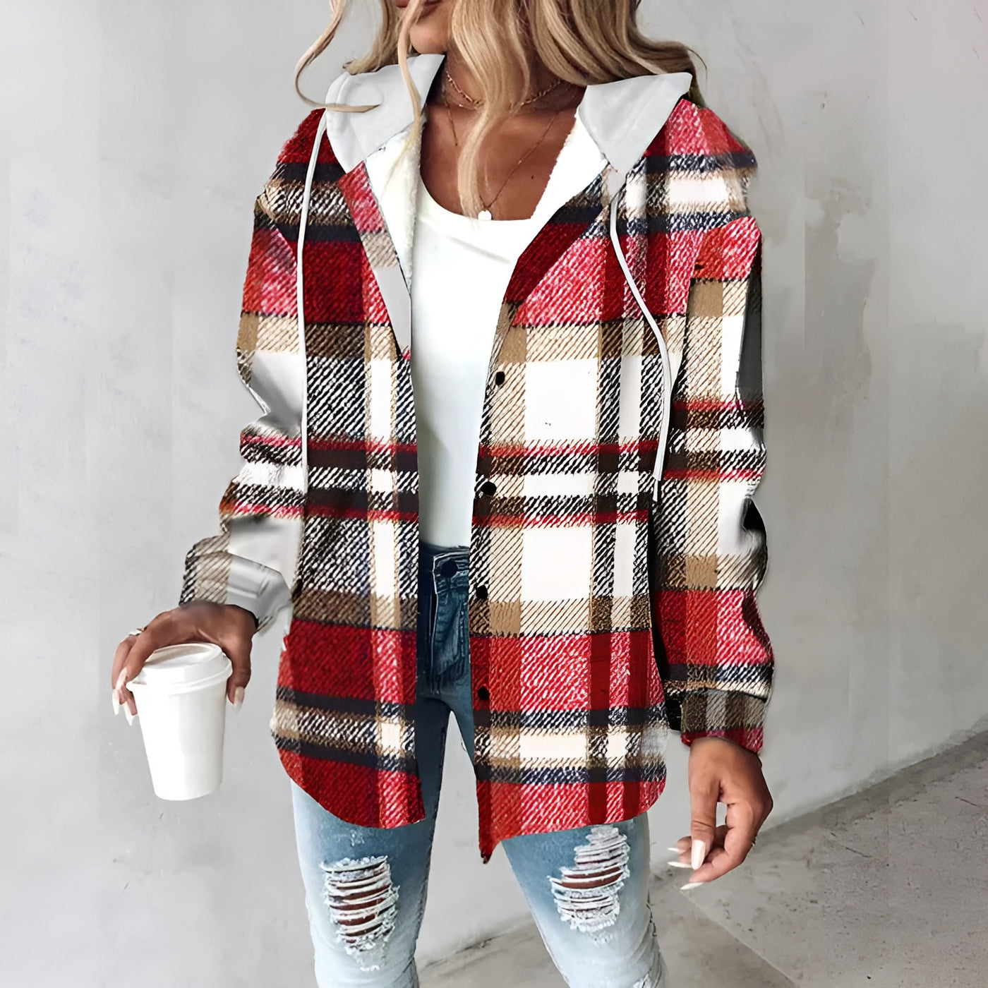 Martina™ | Veste Élégante Saison Dorée